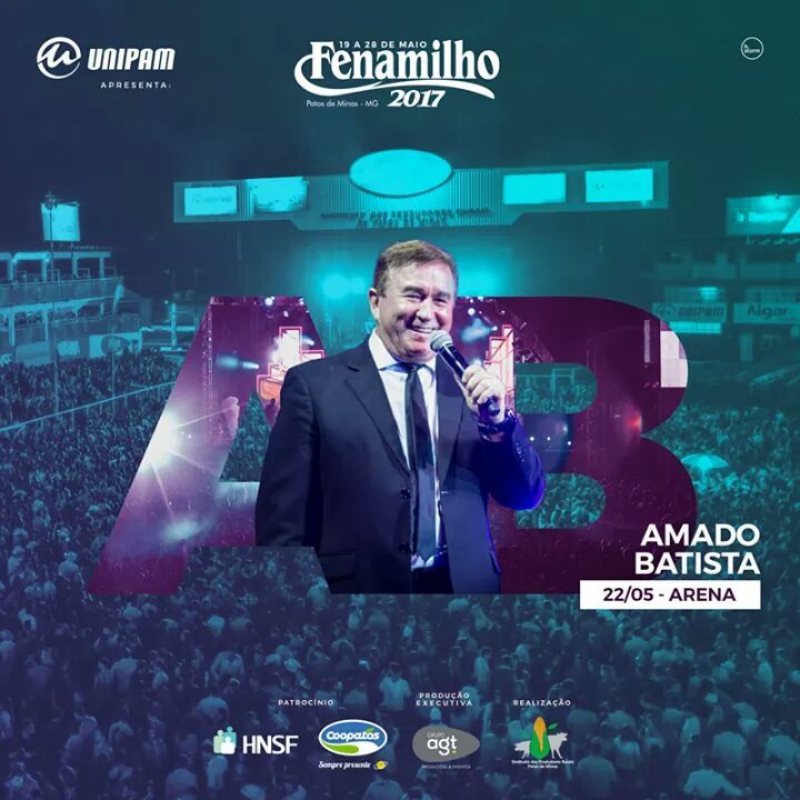 Saiu a lista oficial das atrações da Fenamilho 2017 | Patos Agora - A notícia no seu tempo - https://patosagora.net