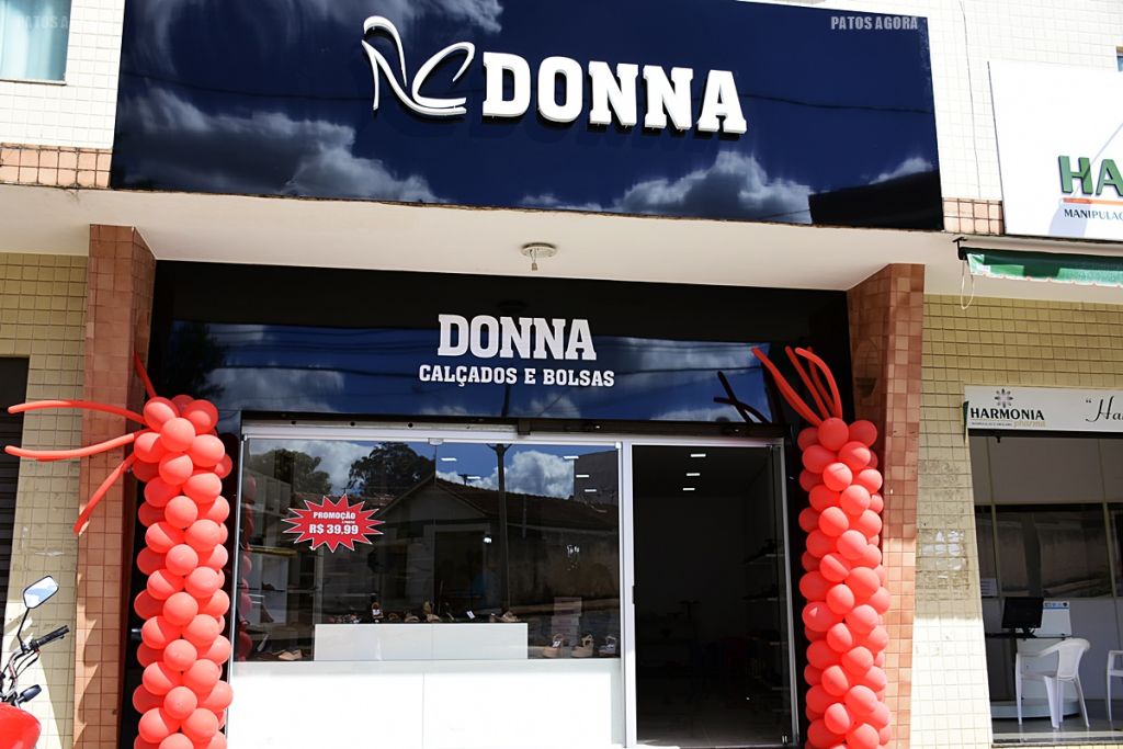 Loja Donna é reinaugurada na Rua Guaranis com promoções para clientes | Patos Agora - A notícia no seu tempo - https://patosagora.net