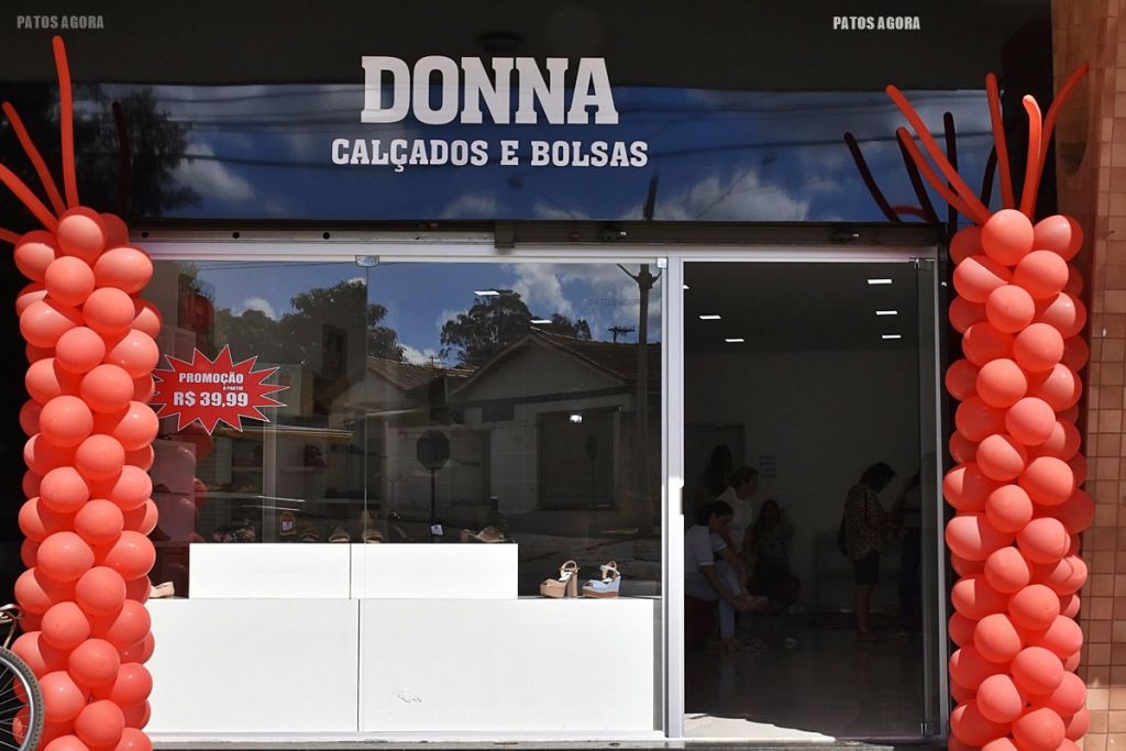Loja Donna é reinaugurada na Rua Guaranis com promoções para clientes | Patos Agora - A notícia no seu tempo - https://patosagora.net