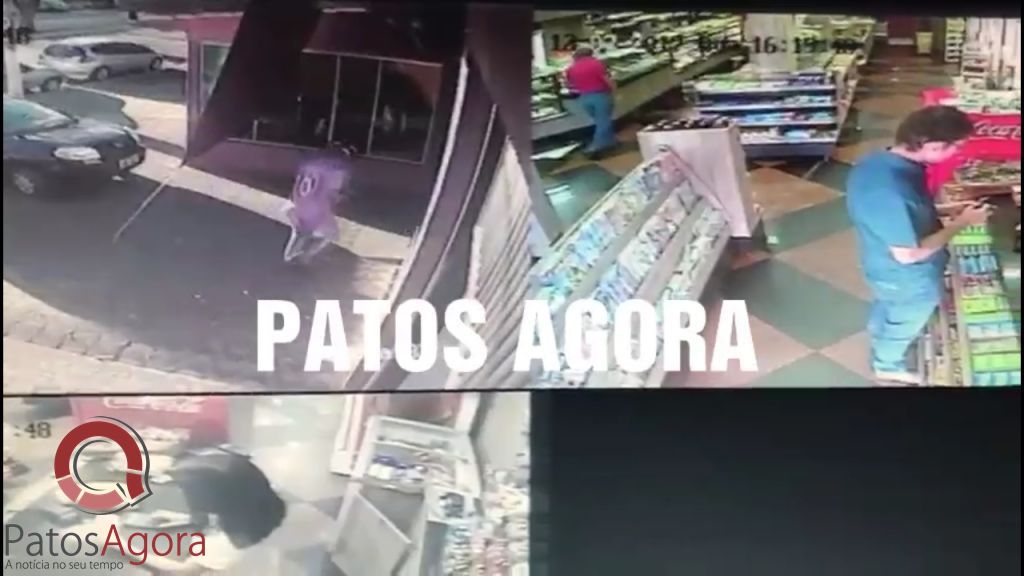 Veja o vídeo: Dupla de assaltantes roubam dinheiro do caixa e cliente de padaria no Centro | Patos Agora - A notícia no seu tempo - https://patosagora.net