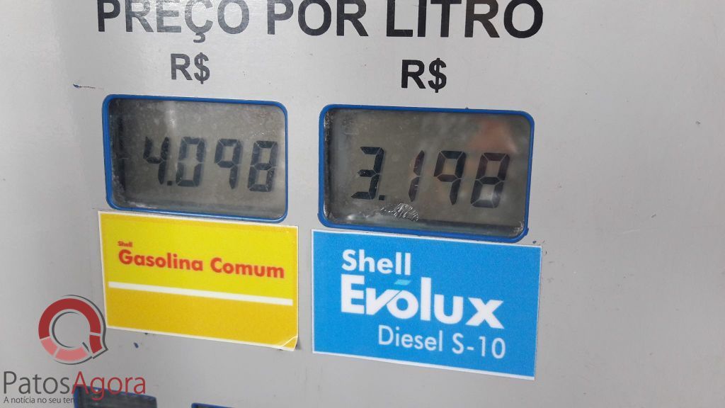 Gasolina salta de R$3,75 para R$4,09 em Patos de Minas | Patos Agora - A notícia no seu tempo - https://patosagora.net