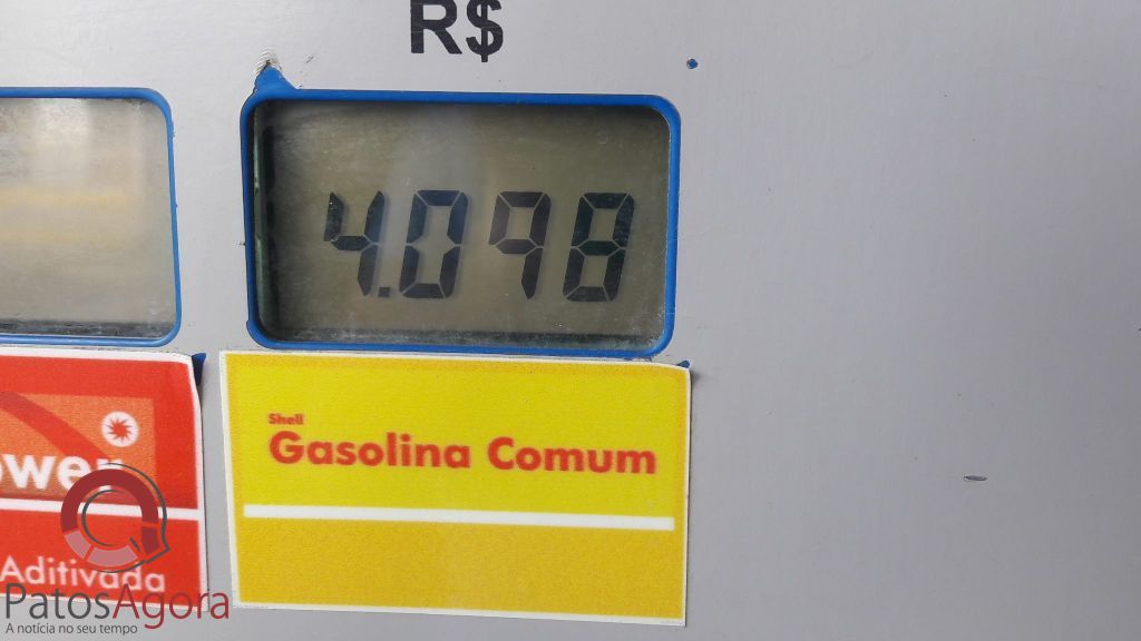 Gasolina salta de R$3,75 para R$4,09 em Patos de Minas | Patos Agora - A notícia no seu tempo - https://patosagora.net