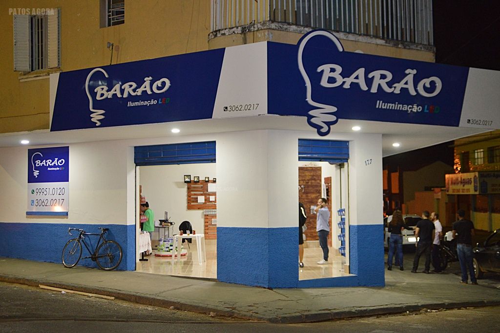 Barão Iluminação Led em novo endereço para melhor atender os clientes | Patos Agora - A notícia no seu tempo - https://patosagora.net