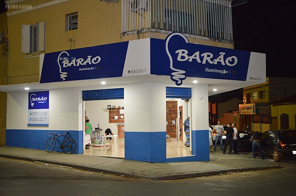 Barão Iluminação Led em novo endereço para melhor atender os clientes | Patos Agora - A notícia no seu tempo - https://patosagora.net