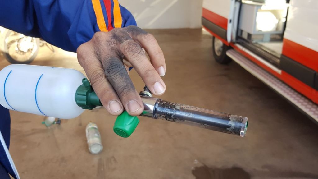 Motorista do SAMU sofre queimaduras após cilindro de oxigênio explodir em sua mão | Patos Agora - A notícia no seu tempo - https://patosagora.net