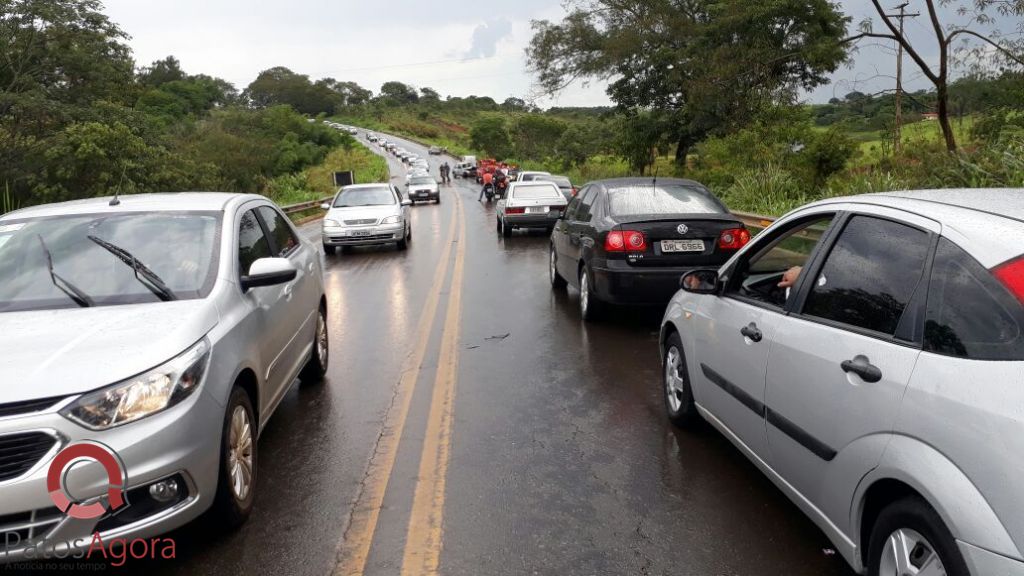 Acidente entre dois veículos deixa sete pessoas feridas na BR-354 próximo de Patos de Minas | Patos Agora - A notícia no seu tempo - https://patosagora.net