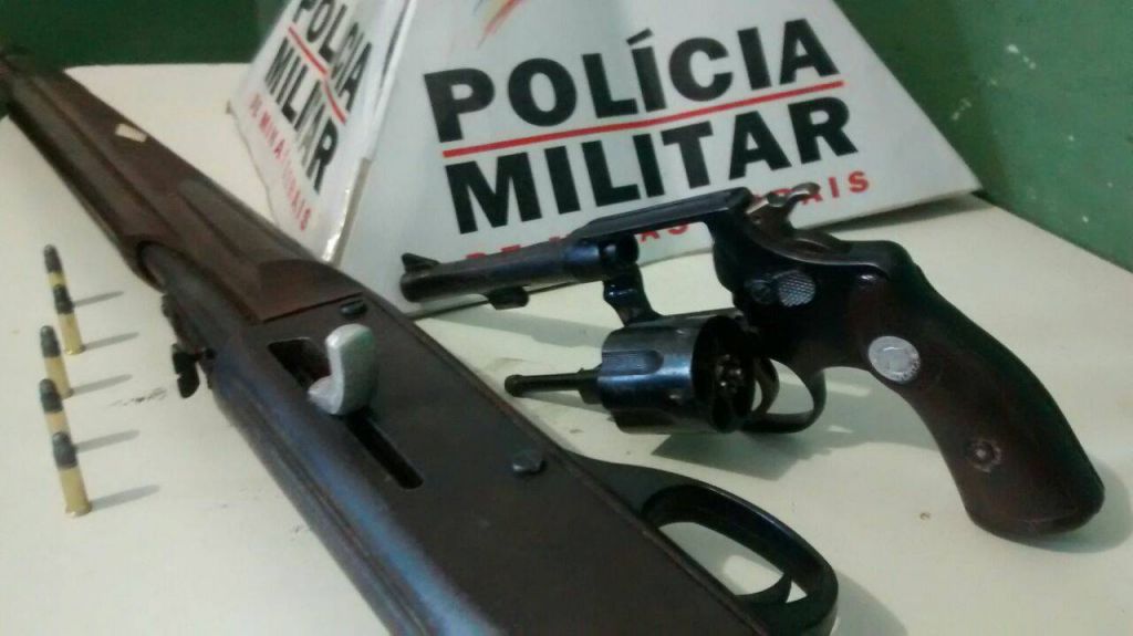 PM apreende armas e munições ao atender briga de casal  | Patos Agora - A notícia no seu tempo - https://patosagora.net