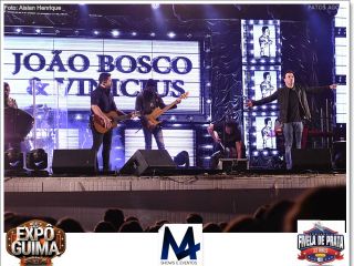 ExpôGuima 2018: Show João Bosco e Vinicius - Boate BagunSamba | Patos Agora - A notícia no seu tempo - https://patosagora.net
