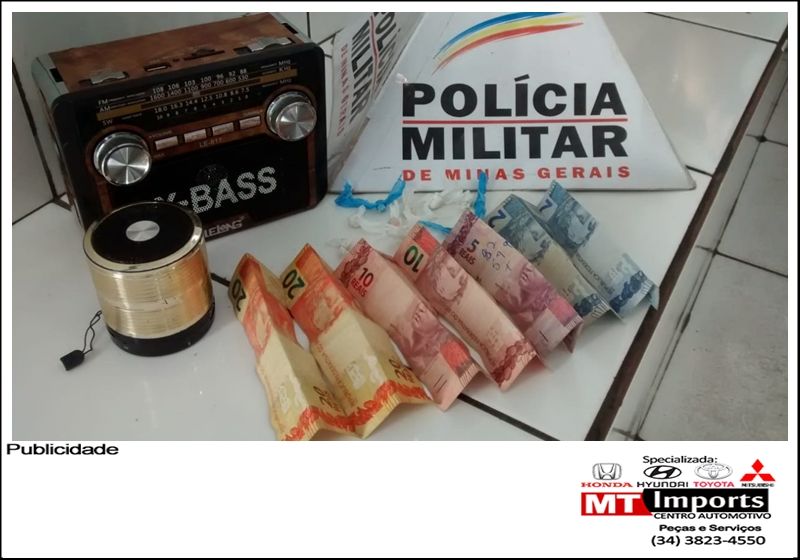 PM prende homem suspeito de tráfico no Bairro Belvedere | Patos Agora - A notícia no seu tempo - https://patosagora.net