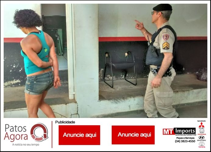 Mulher é presa suspeita de participar de furto em açougue durante a madrugada | Patos Agora - A notícia no seu tempo - https://patosagora.net