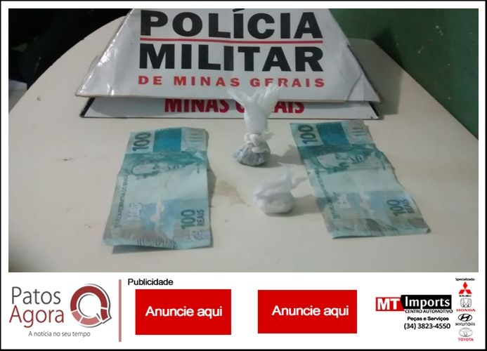 PM apreende duas cédulas falsas em Patos de Minas e dupla é conduzida à delegacia | Patos Agora - A notícia no seu tempo - https://patosagora.net
