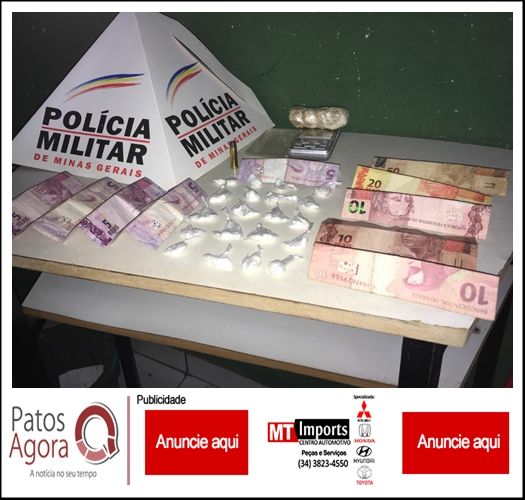 PM encontra drogas e prende dois em casa alvo de várias denúncias no Bairro Jardim Aquarius | Patos Agora - A notícia no seu tempo - https://patosagora.net