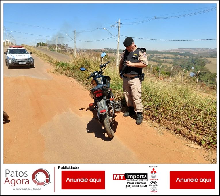 Bandidos tentam assaltar cliente em loja de construção e, na fuga, furtam motocicleta com chave na ignição | Patos Agora - A notícia no seu tempo - https://patosagora.net