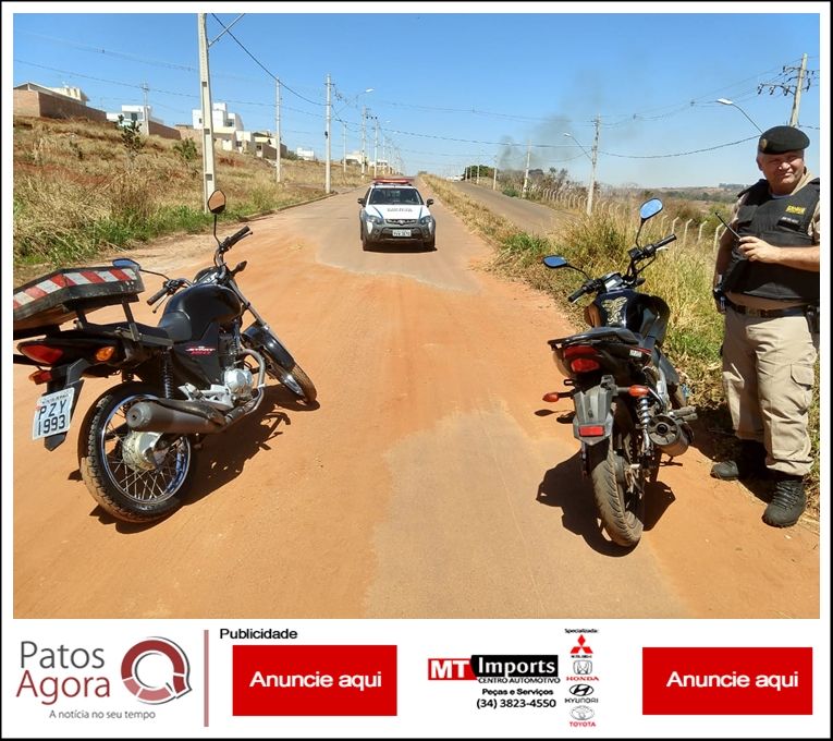 Bandidos tentam assaltar cliente em loja de construção e, na fuga, furtam motocicleta com chave na ignição | Patos Agora - A notícia no seu tempo - https://patosagora.net