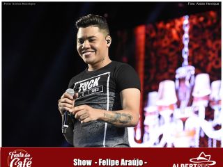  FESTA DO CAFÉ: Felipe Araújo canta pela primeira vez em nossa região | Patos Agora - A notícia no seu tempo - https://patosagora.net