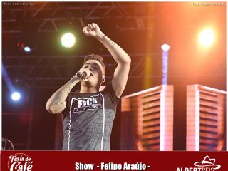  FESTA DO CAFÉ: Felipe Araújo canta pela primeira vez em nossa região | Patos Agora - A notícia no seu tempo - https://patosagora.net