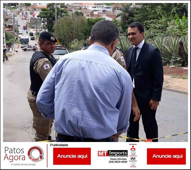 Homem é morto a tiros próximo de escola em Patos de Minas | Patos Agora - A notícia no seu tempo - https://patosagora.net