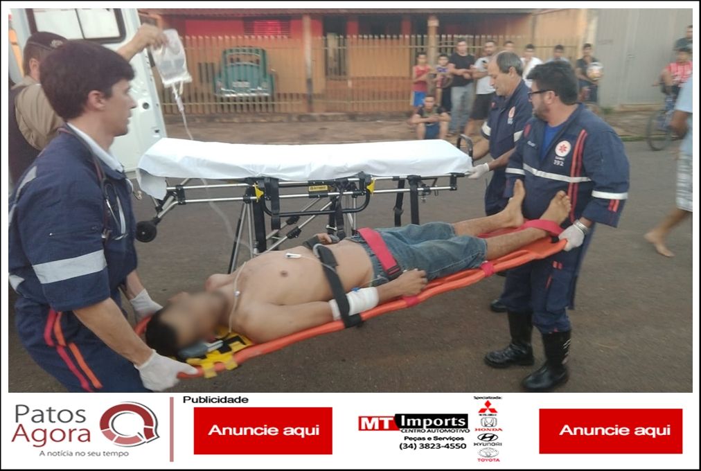 Irmão de homem baleado no último domingo também é vítima de disparos de arma de fogo | Patos Agora - A notícia no seu tempo - https://patosagora.net