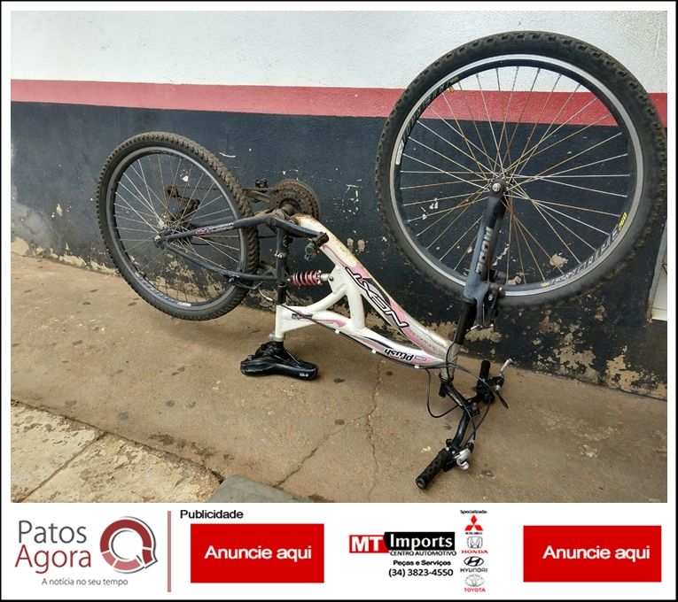 PM age rápido, recupera bicicleta furtada e prende autor | Patos Agora - A notícia no seu tempo - https://patosagora.net