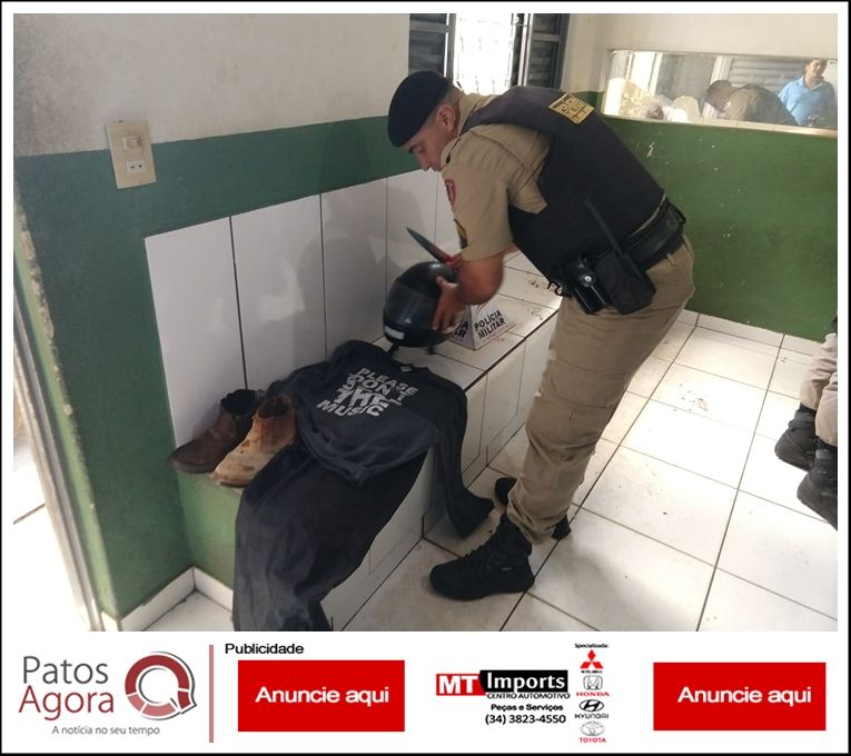 Homem é preso por tentativa de roubo no bairro Nossa Senhora Aparecida | Patos Agora - A notícia no seu tempo - https://patosagora.net