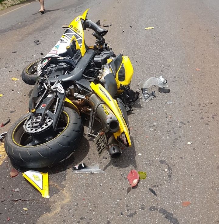 Motociclista fica gravemente ferido após atingir veículo na MGC-354 | Patos Agora - A notícia no seu tempo - https://patosagora.net