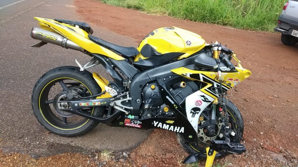 Motociclista fica gravemente ferido após atingir veículo na MGC-354 | Patos Agora - A notícia no seu tempo - https://patosagora.net