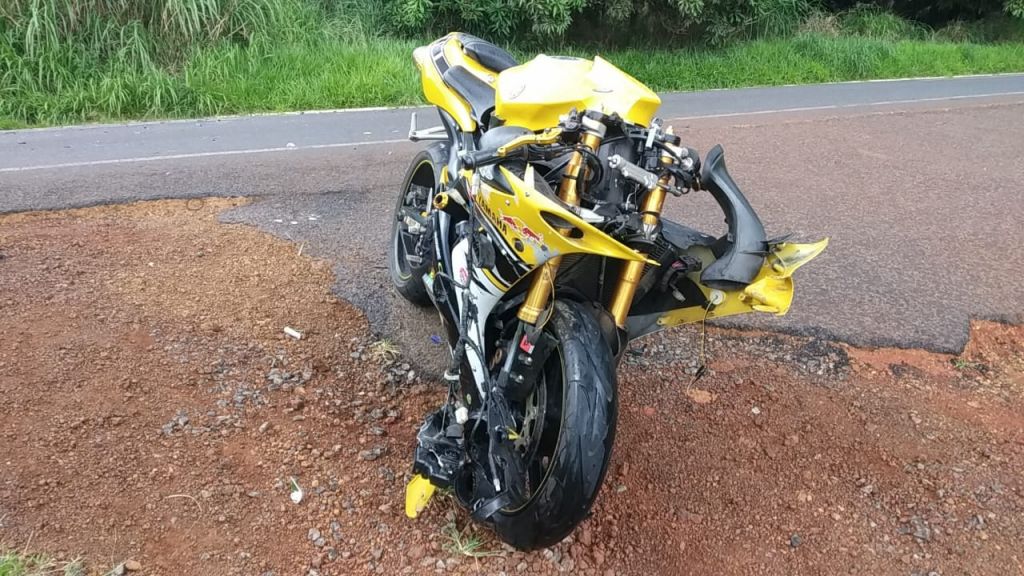 Motociclista fica gravemente ferido após atingir veículo na MGC-354 | Patos Agora - A notícia no seu tempo - https://patosagora.net