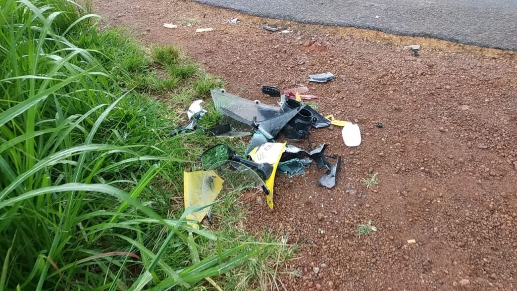 Motociclista fica gravemente ferido após atingir veículo na MGC-354 | Patos Agora - A notícia no seu tempo - https://patosagora.net