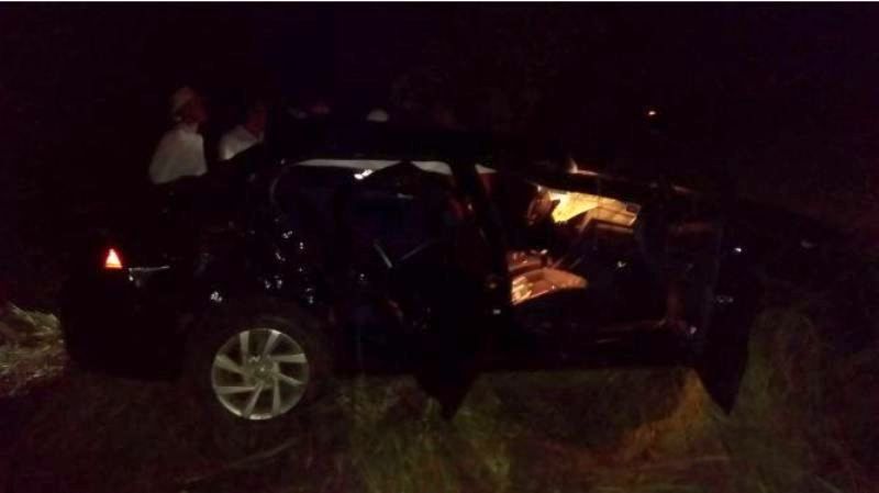 Carro capota e 5 pessoas ficam feridas na BR-354 | Patos Agora - A notícia no seu tempo - https://patosagora.net