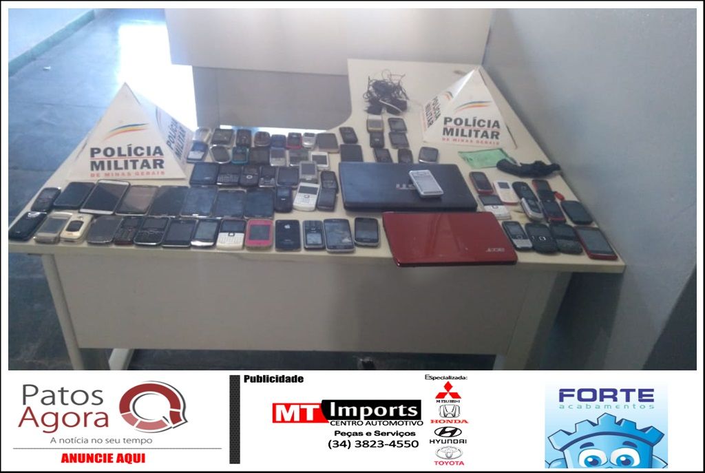 Pintor furta 70 aparelhos celulares no Fórum de São Gotardo; ele já havia trabalhado no local | Patos Agora - A notícia no seu tempo - https://patosagora.net