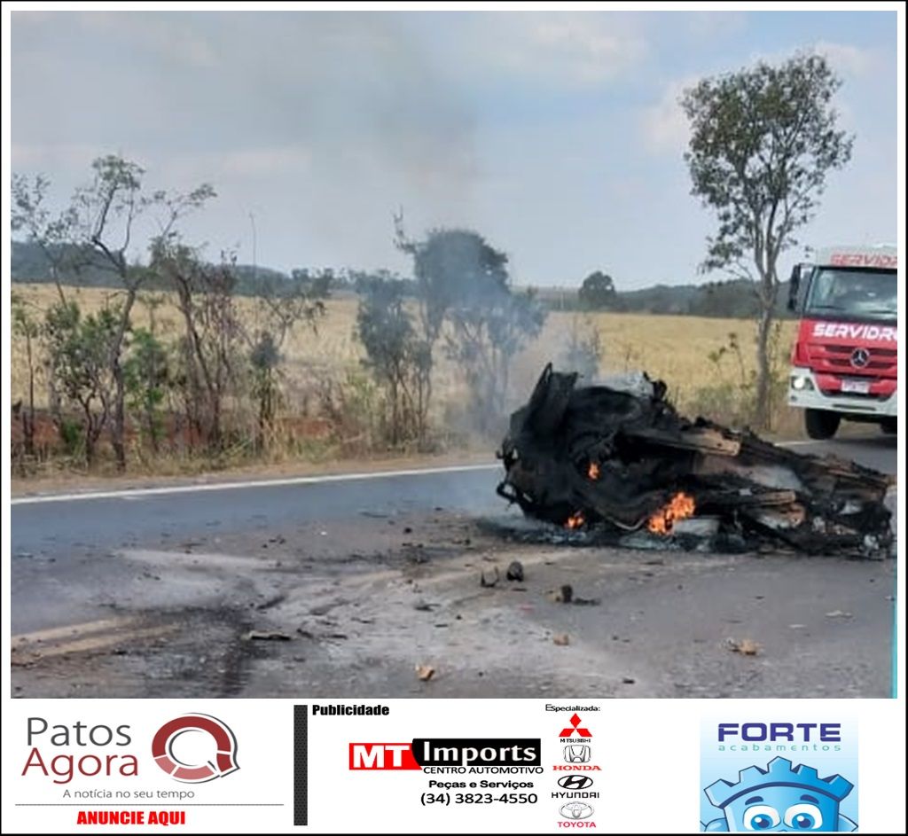 Morre segunda vítima do grave acidente na rodovia MGC-354, em Presidente Olegário | Patos Agora - A notícia no seu tempo - https://patosagora.net