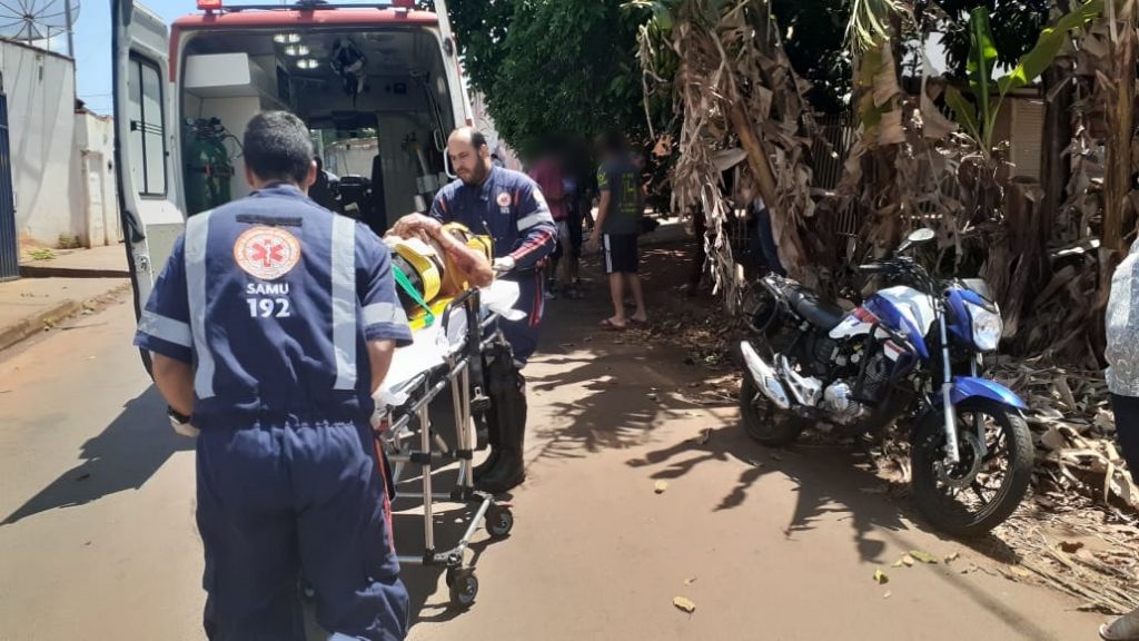 Idoso fica gravemente ferido após atropelamento na Rua Gabriel Pereira | Patos Agora - A notícia no seu tempo - https://patosagora.net