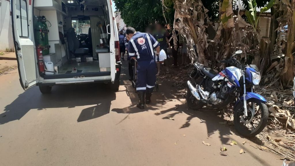 Idoso fica gravemente ferido após atropelamento na Rua Gabriel Pereira | Patos Agora - A notícia no seu tempo - https://patosagora.net