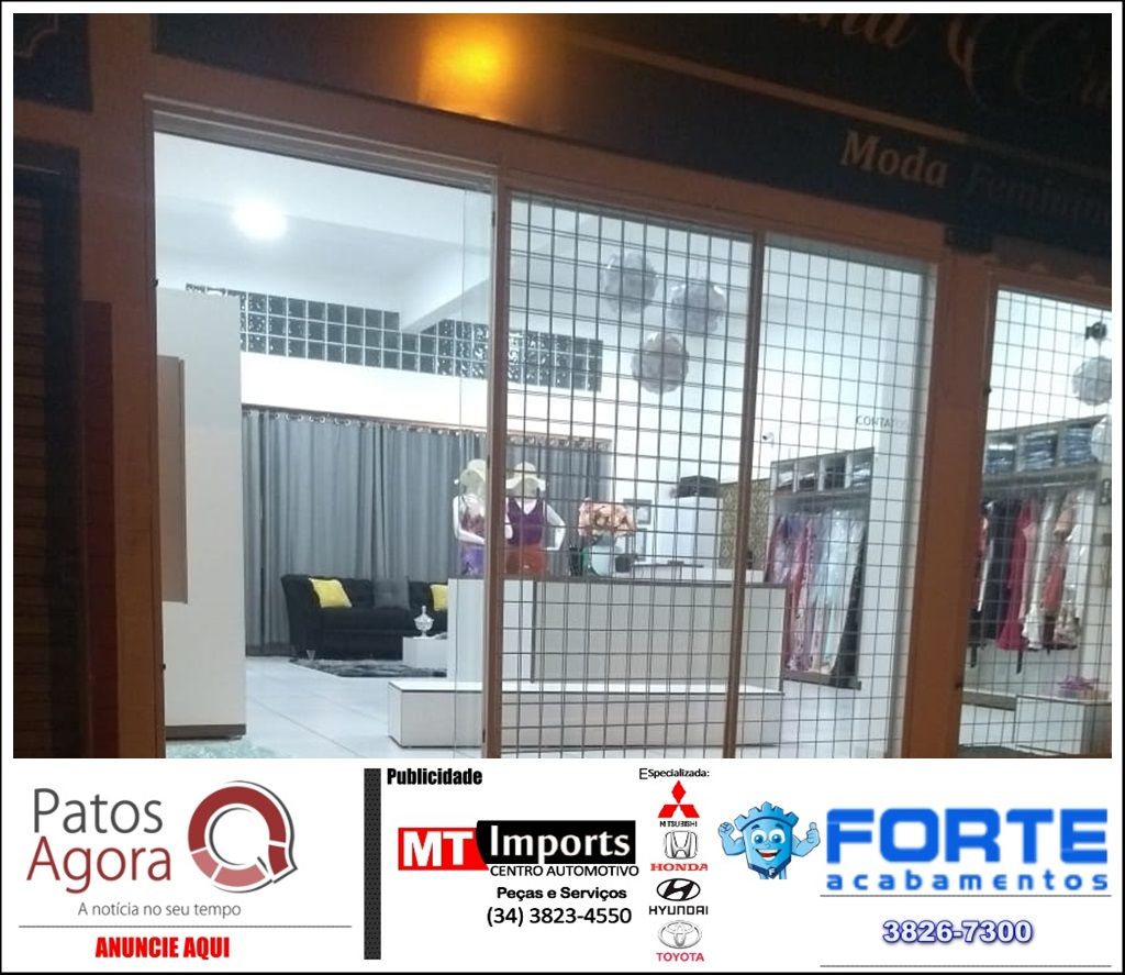 Homem é preso suspeito de arrombar e furtar loja no Bairro Alvorada | Patos Agora - A notícia no seu tempo - https://patosagora.net