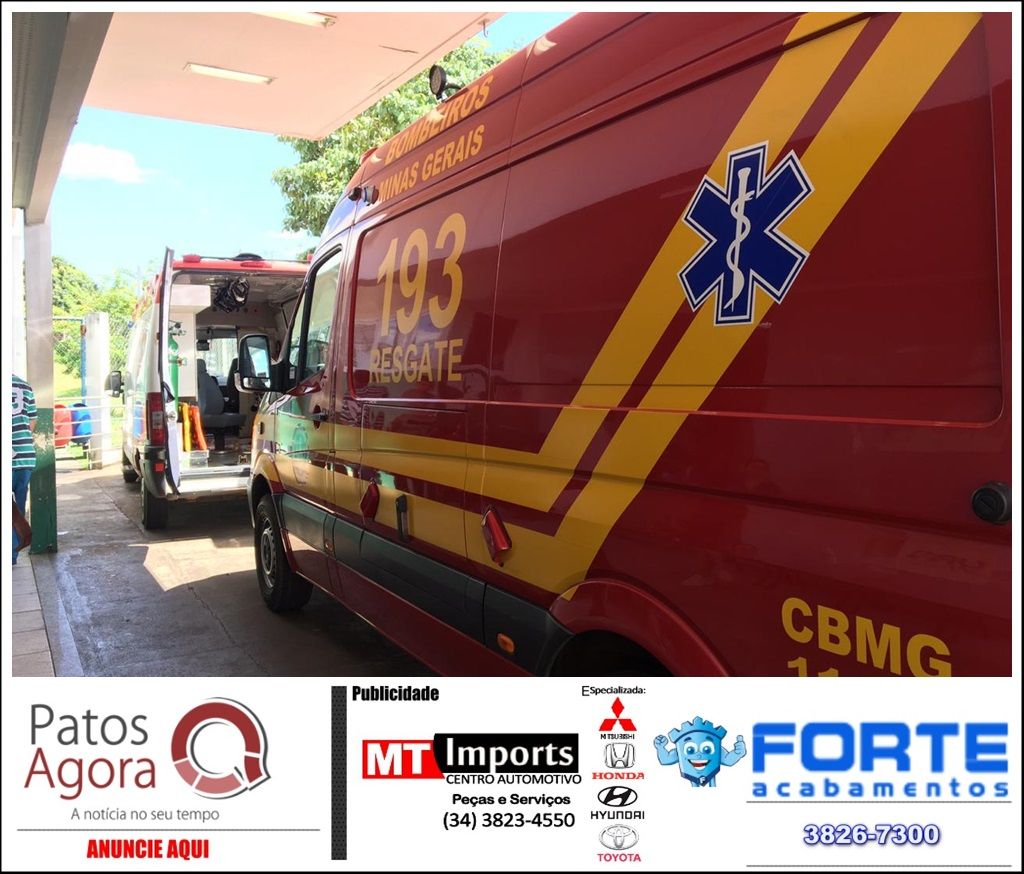 Motociclistas ficam feridos em acidente no Bairro Vila Garcia | Patos Agora - A notícia no seu tempo - https://patosagora.net