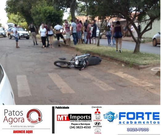 Picape saiu de estacionamento e condutor da moto atingiu retrovisor em acidente fatal | Patos Agora - A notícia no seu tempo - https://patosagora.net