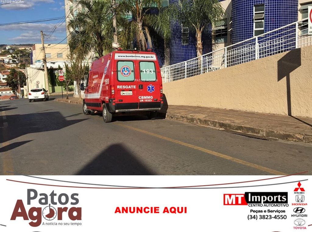 Casal fica gravemente ferido após colisão em coqueiro na Avenida Fátima Porto | Patos Agora - A notícia no seu tempo - https://patosagora.net