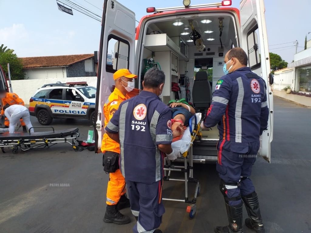 Mãe e filha ficam feridas em grave acidente no bairro Sobradinho | Patos Agora - A notícia no seu tempo - https://patosagora.net