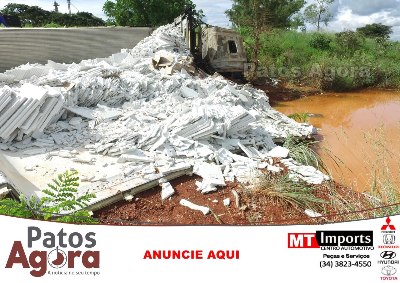 Corpo do motorista de 35 anos da carreta foi localizado em açude 