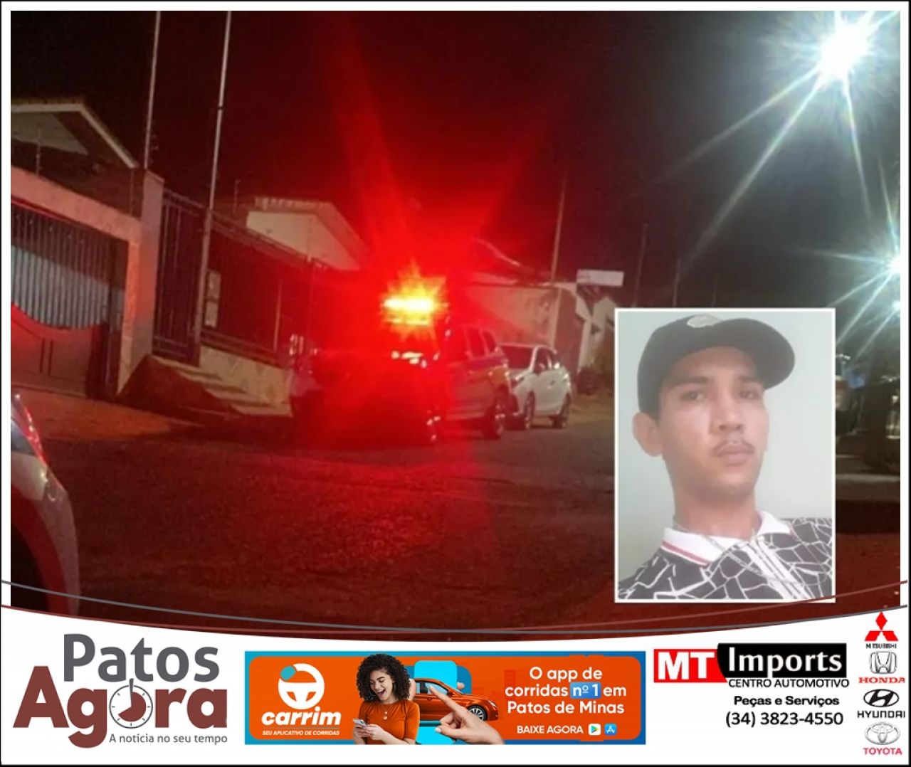 Homem é executado enquanto dormia em casa no Bairro Nova Floresta