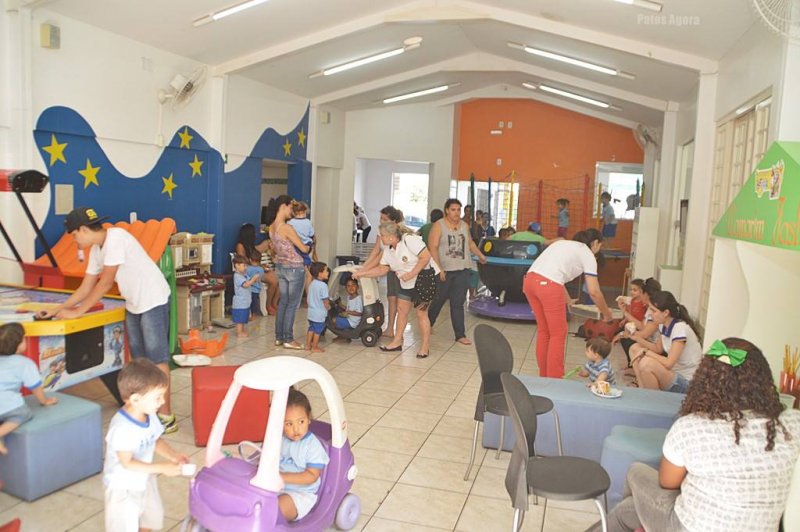 Lions Centro organiza dia de lazer para criançada da creche Colibri