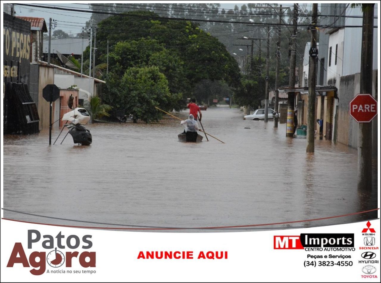 Copasa isenta do pagamento de contas imóveis atingidos pelas chuvas em Minas Gerais