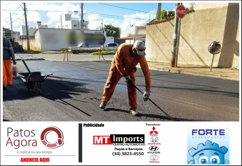 Avaliação técnica do asfalto aplicado em vias da cidade é realizada nesta sexta-feira