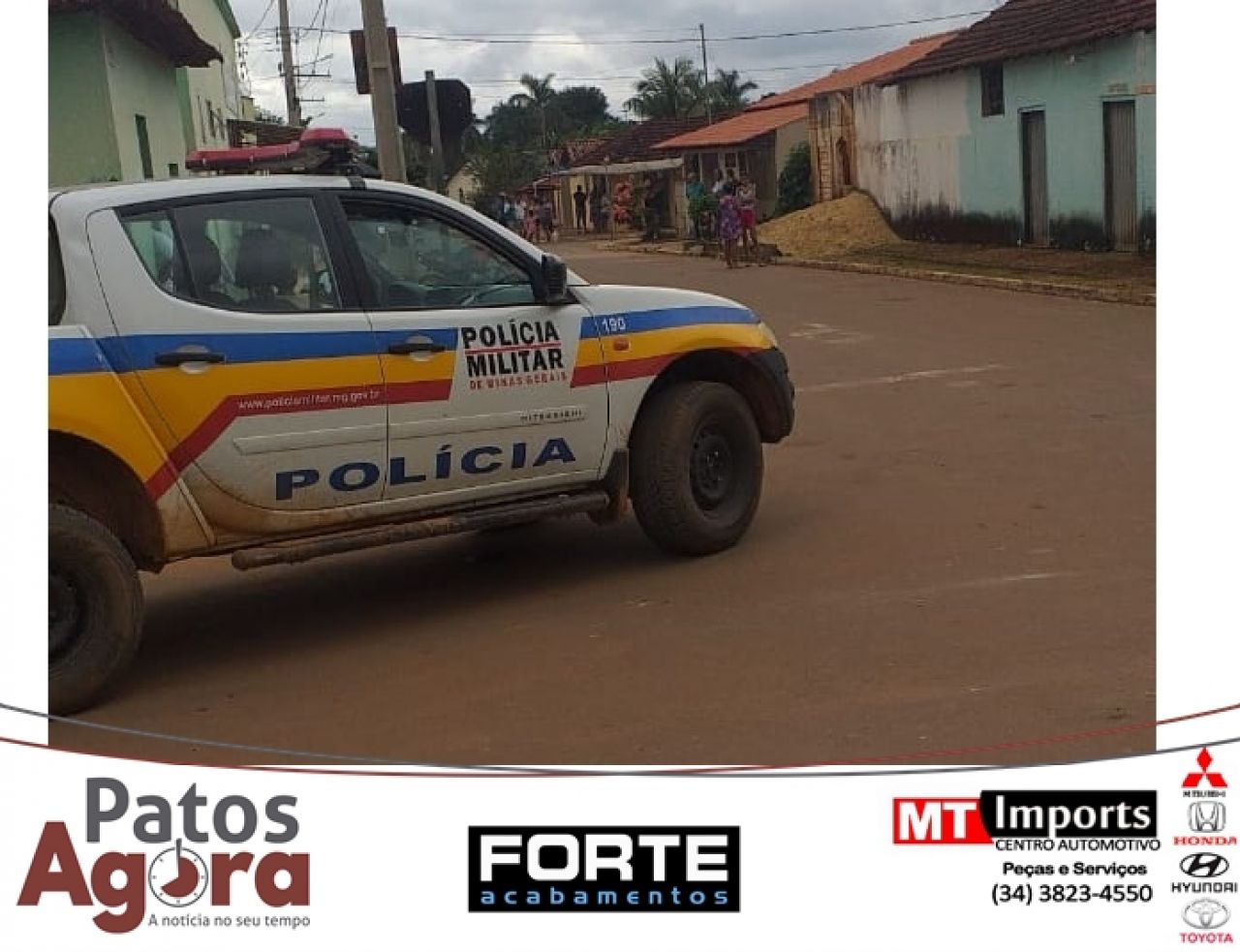 Criminoso é morto durante assalto em Vazamor, município de Vazante