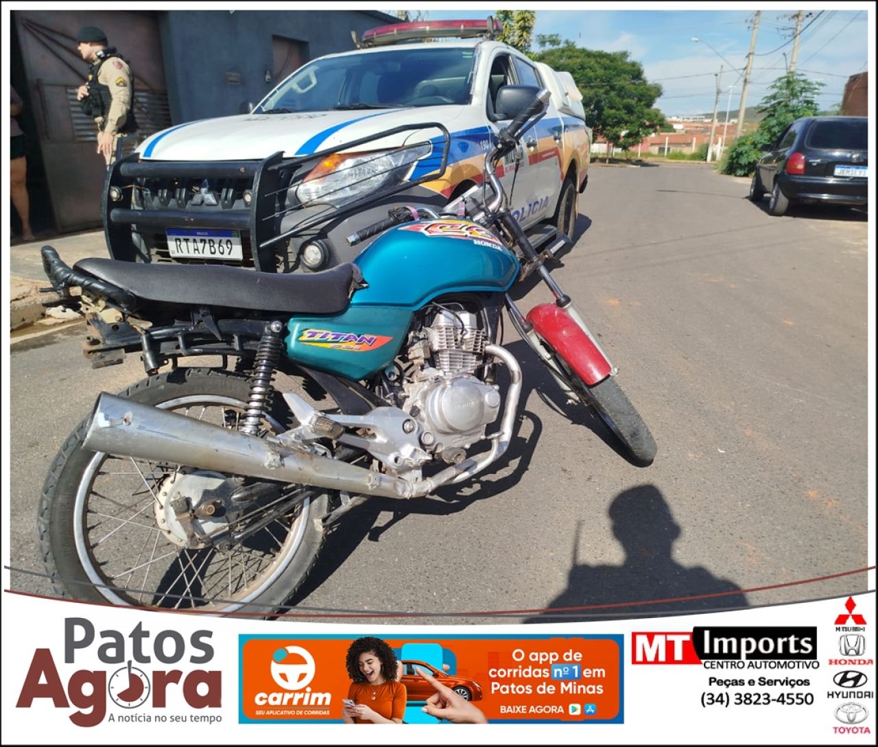 PM realiza operação contra rolezinho do grau e prende motociclista após perseguição