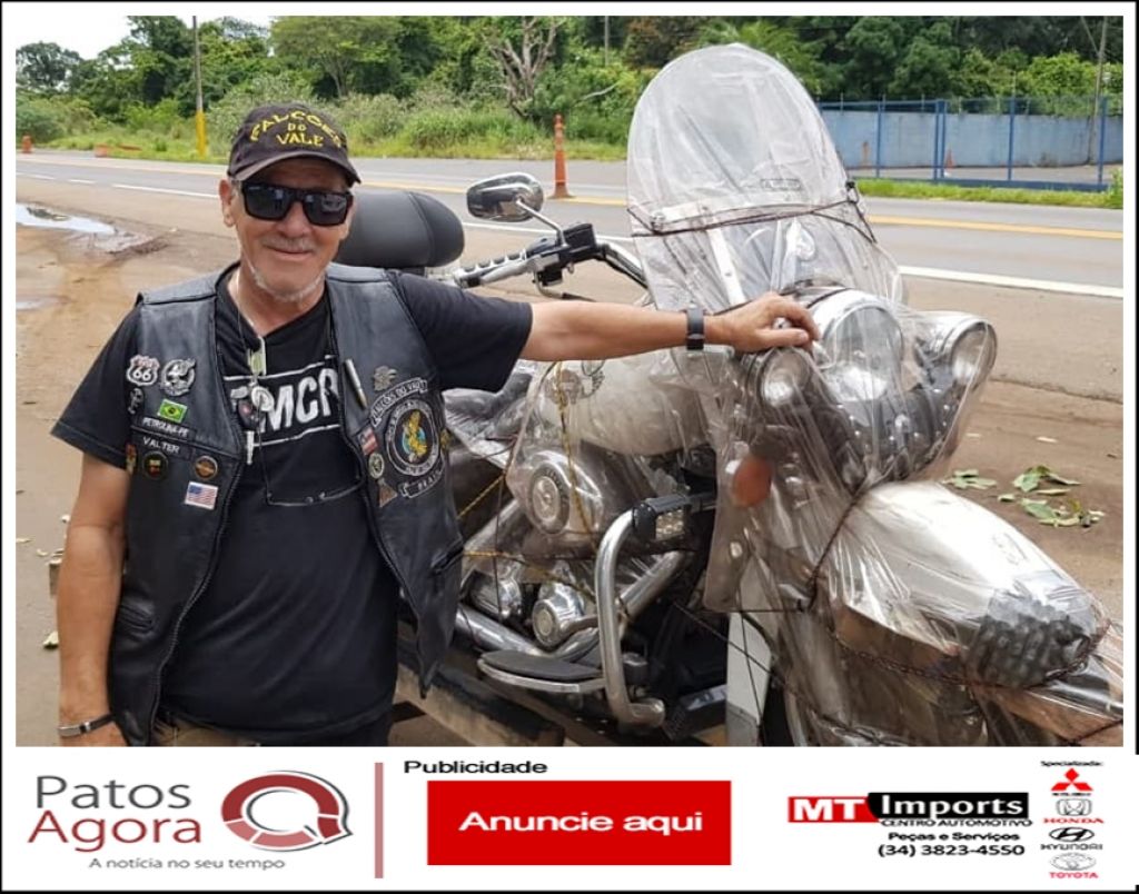 Você gostaria de viajar pelo Brasil e América do Sul em uma moto da polícia? Esse aposentado fez isso