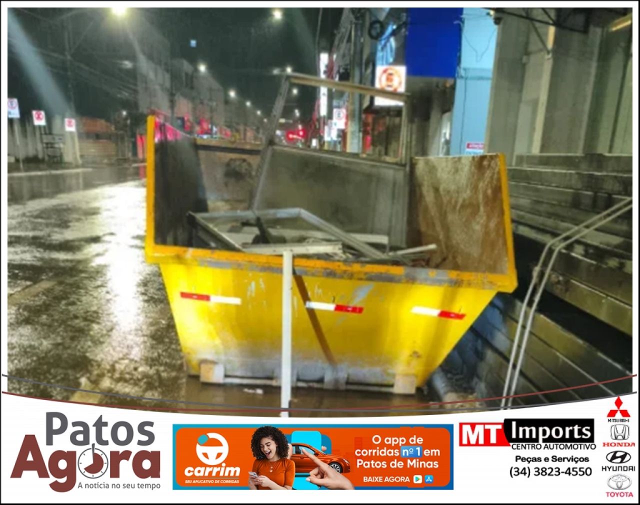 Duas pessoas são presas em flagrante durante tentativa de furto no Banco do Brasil