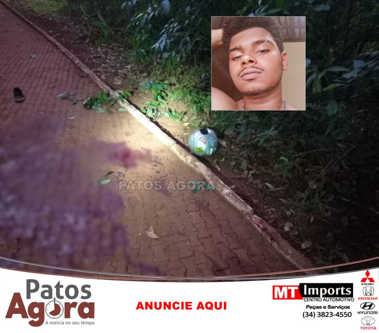 Latrocínio: Jovem de 18 anos é encontrado morto dentro do mocambo em Patos de Minas