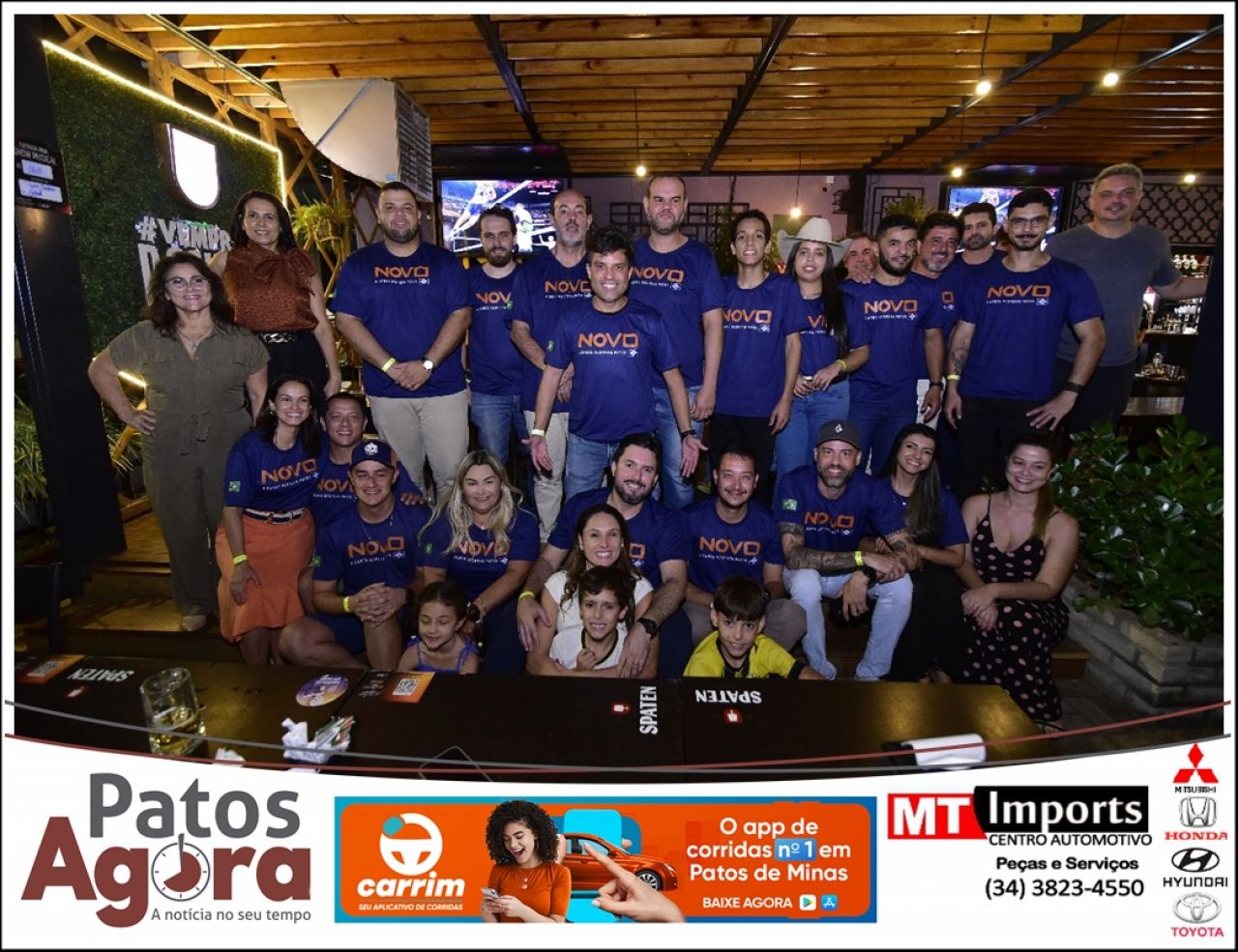 Partido Novo de Patos de Minas Celebra o Happy 30 com Presença do Prefeito e Pré-candidatos