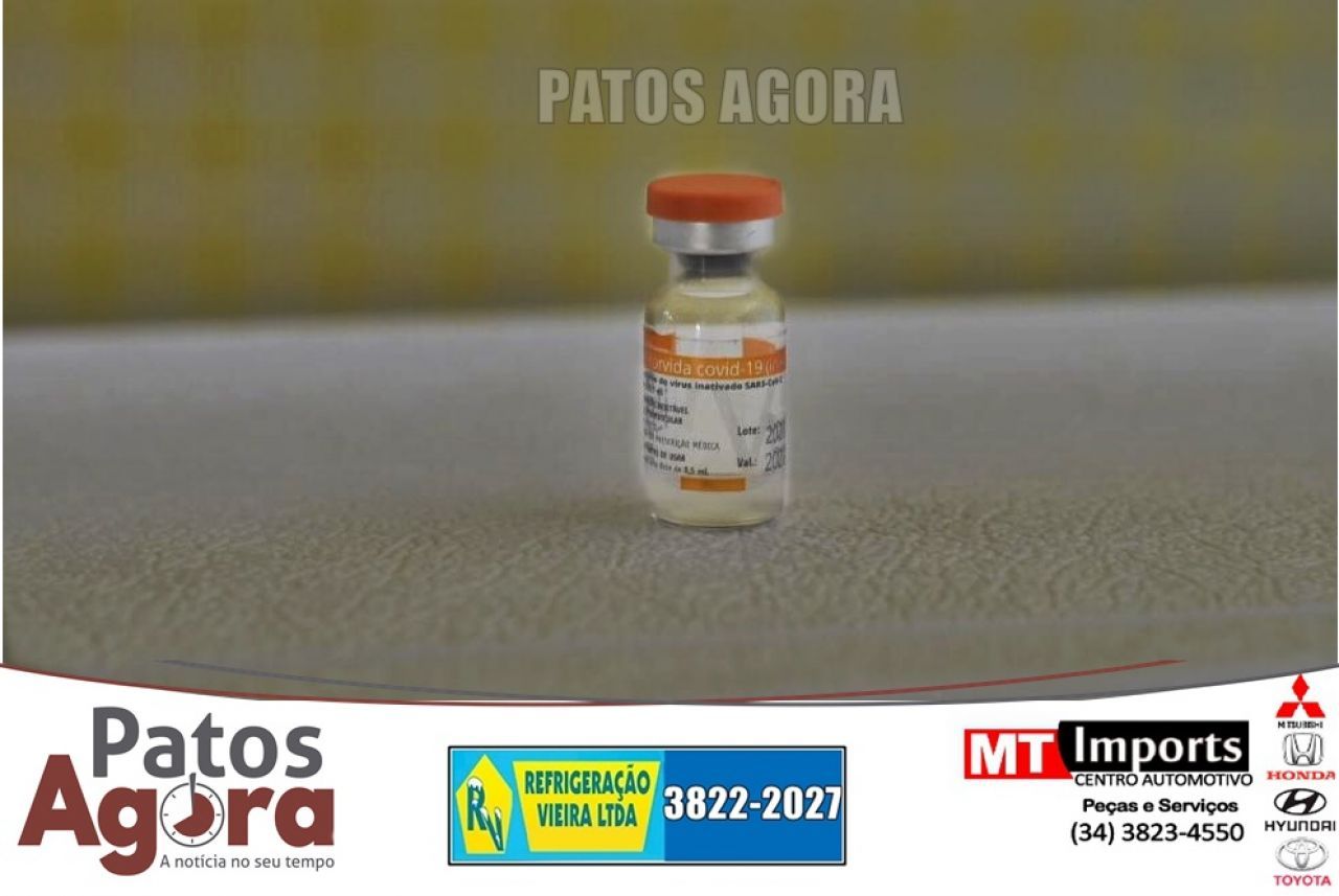 Covid-19: Patos de Minas aproxima-se de 5,5 mil vacinados com pelo menos uma dose